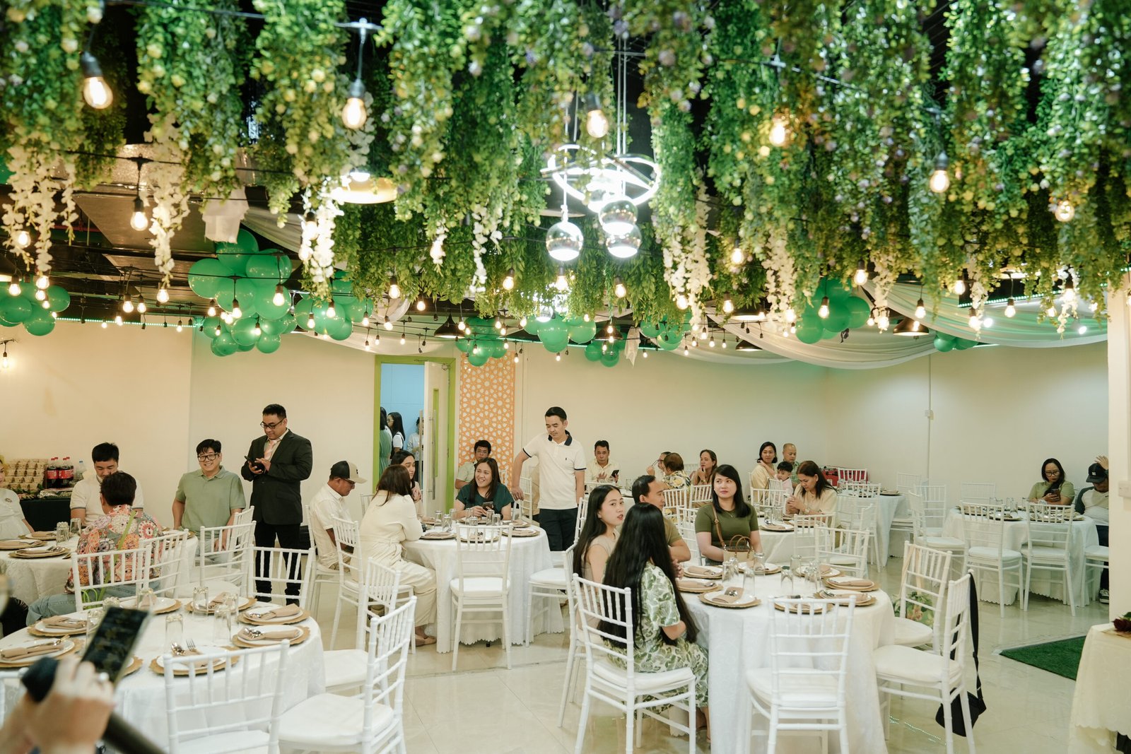 Corporate event setup